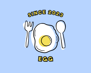 Fried Egg Meal logo design