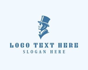 Smoke Pipe - Gentleman Fashion Stylist logo design