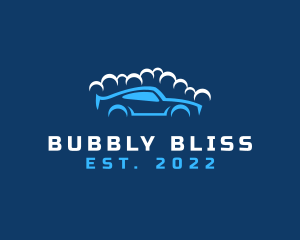 Car Wash Bubbles logo design