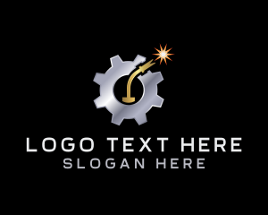 Fabrication - Welding Gear Fabrication logo design