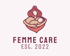 Gynecology - Parenting Childcare Foundation logo design