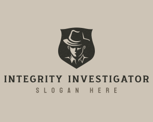 Investigator - Detective Investigator Man logo design