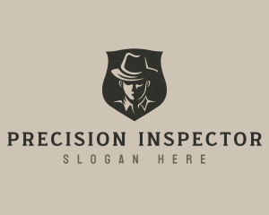 Detective Investigator Man logo design