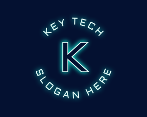 Futuristic Tech Programmer logo design