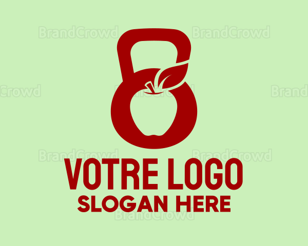 Red Apple Kettlebell Logo