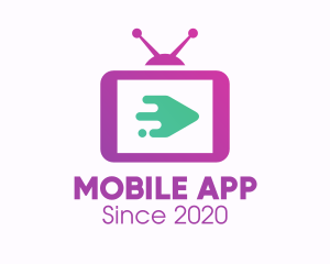 Screen - Media Television Screen logo design