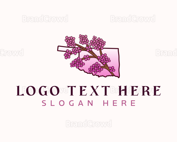 Oklahoma Floral Bloom Logo