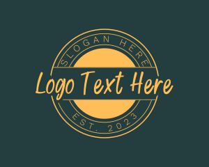 Creative - Circle Handwritten Company logo design