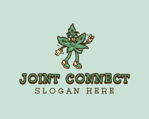 Joint - Organic Cannabis Weed logo design