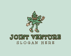 Joint - Organic Cannabis Weed logo design