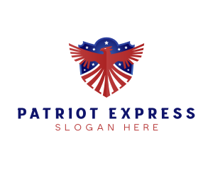 Eagle Shield America logo design