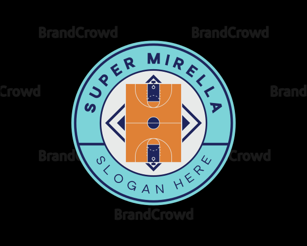 Indoor Basketball Court Logo