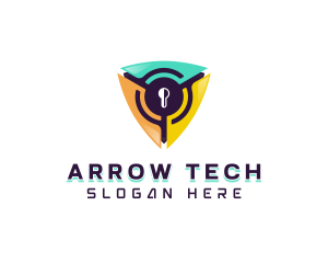 Cybersecurity Tech Software logo design