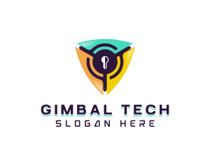 Cybersecurity Tech Software logo design