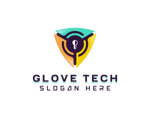 Cybersecurity Tech Software logo design