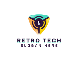 Cybersecurity Tech Software logo design