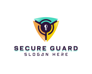 Cybersecurity Tech Software logo design