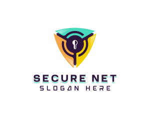 Vpn - Cybersecurity Tech Software logo design