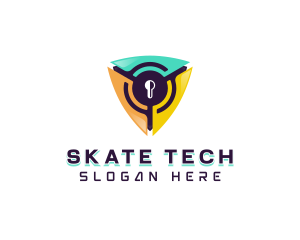 Cybersecurity Tech Software logo design