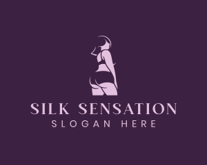 Sensual - Bikini Fashion Woman logo design