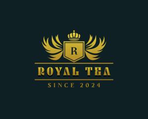 Royal Crown Shield logo design