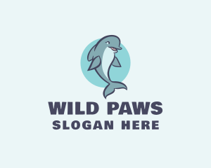 Mammal - Aquatic Mammal Dolphin logo design