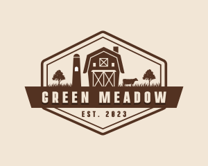 Pasture - Pasture Cow Barn logo design