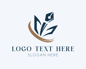 Education - Pen Learning Education logo design