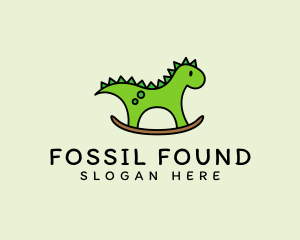 Extinct - Preschool Dinosaur Toy logo design