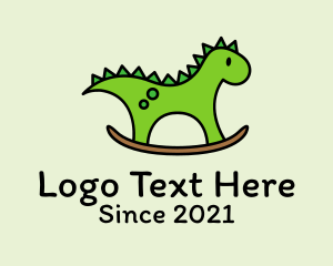 Dinosaur - Preschool Dinosaur Toy logo design