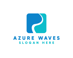 Abstract Wave Business logo design