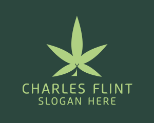 Marijuana Dispensary Farm Logo