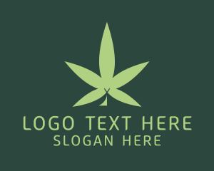 Marijuana Dispensary Farm Logo