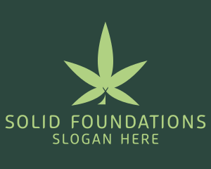 Marijuana Dispensary Farm Logo