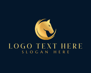 Luxury Horse Equine Logo