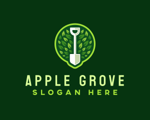 Shovel Garden Landscaping logo design