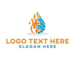 Hvac - Thermal Cooling HVAC logo design