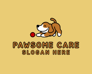 Puppy Ball Vet logo design