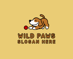 Puppy Ball Vet logo design