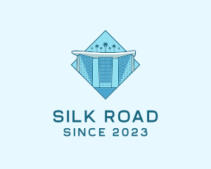 Singapore Building Landmark logo design