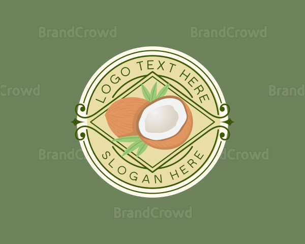 Fresh Coconut Juice Logo