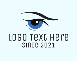 Eyebrow - Blue Eye Clinic logo design