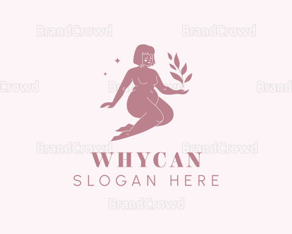 Beauty Nude Woman Logo