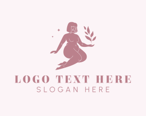 Beauty Nude Woman  Logo