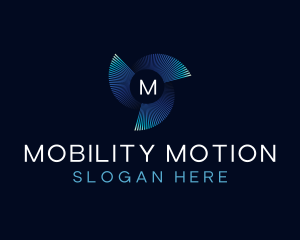 Ai Propeller Motion logo design