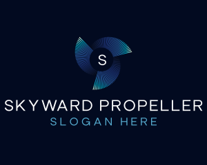 Ai Propeller Motion logo design