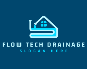 Drainage - House Water Drainage logo design