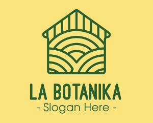 Agritourism - Green Farm House logo design