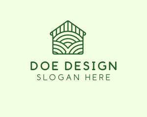 Green Farm House logo design