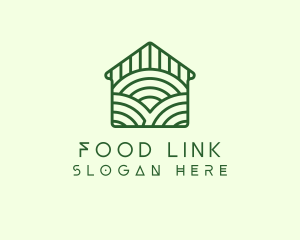 Green Farm House logo design